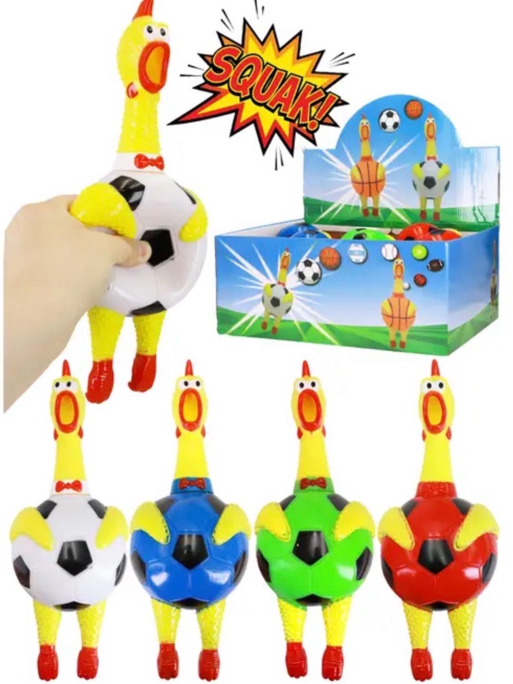 2026 World Cup football match screaming chicken GREEN COLOR (price each)
